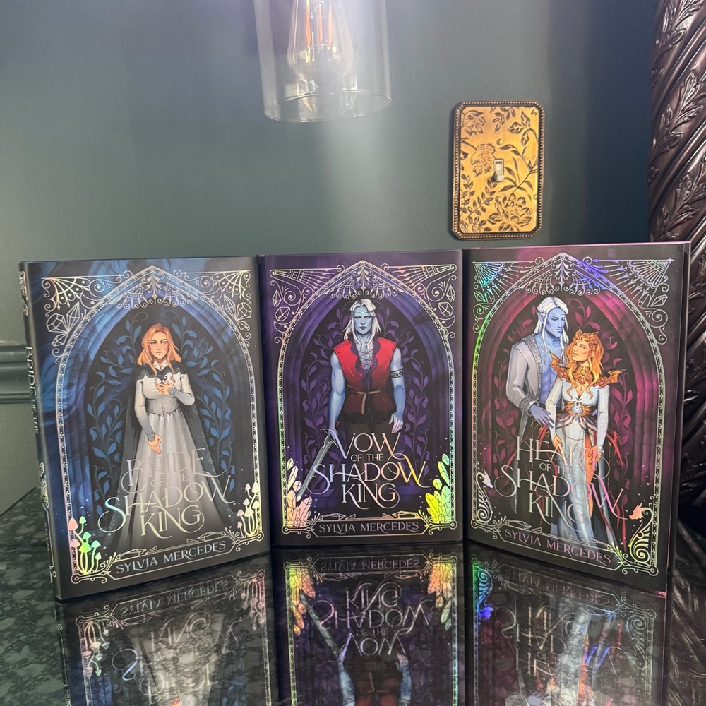 Illumicrate Shadow King Trilogy by Sylvia Mercedes